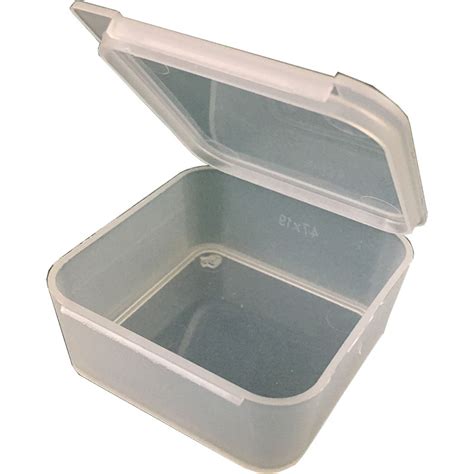 polypropylene boxes hinged lids